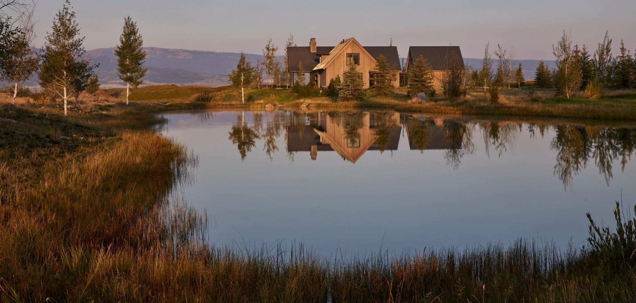 In Driggs, Idaho, a Home on the West Side of the Tetons Tributary