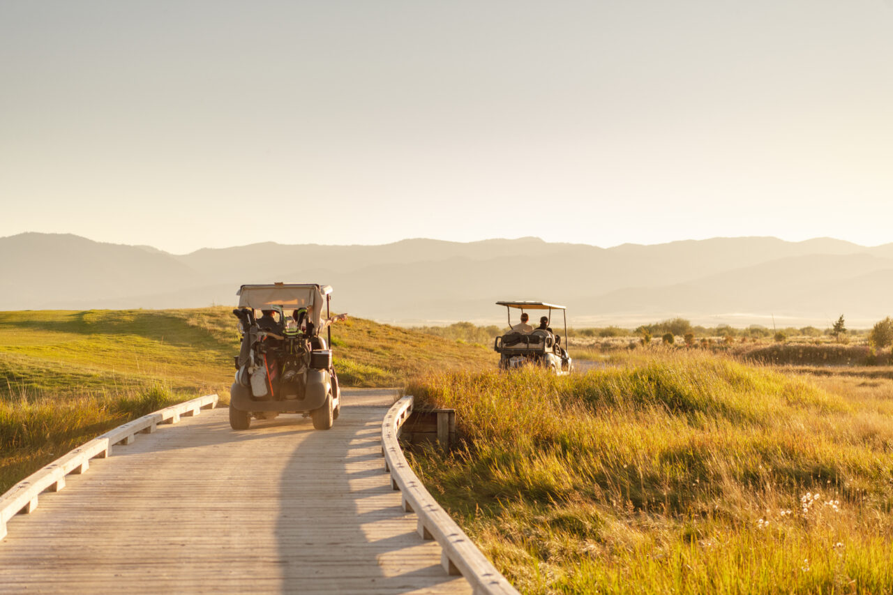 Preview frame from the Tributary golf course video