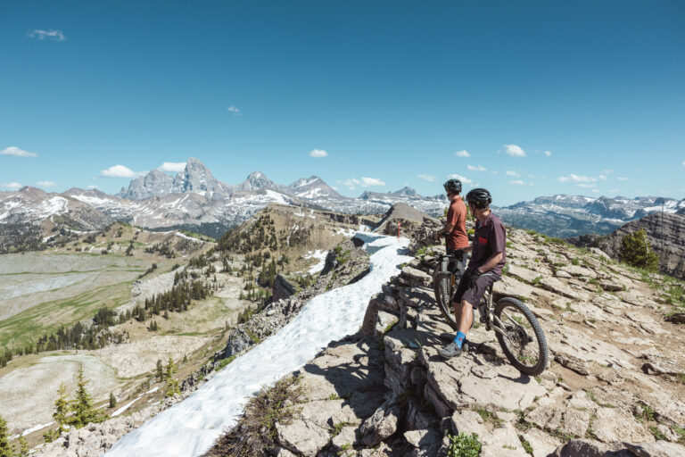 An expansive view of the Tributary community in Teton Valley