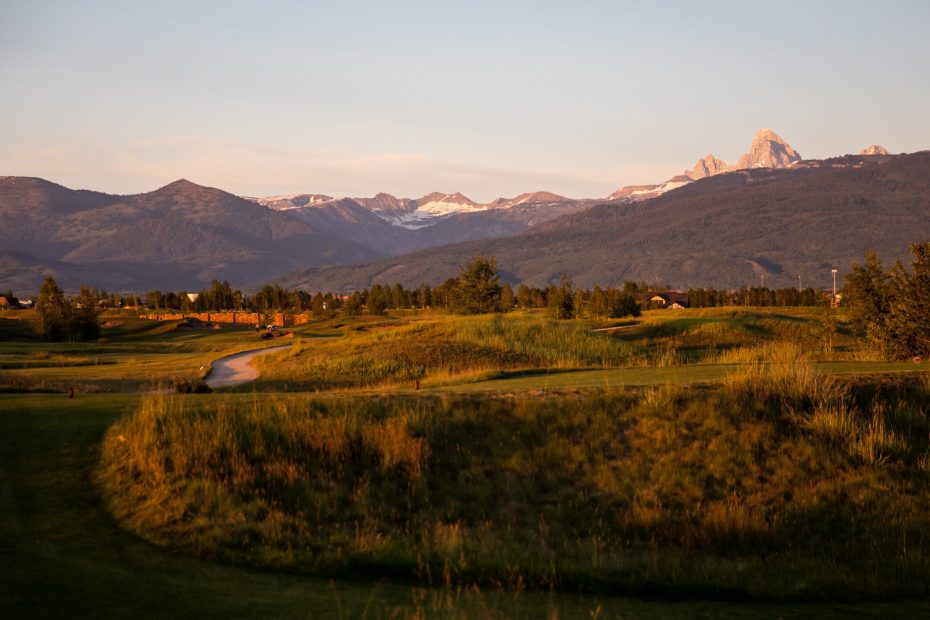 Golf Course - Homes in the Landscape - Tributary - Teton Valley Real Estate