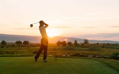 Golf - Mans Golfs at Sunset - Tributary - David McLay Kidd